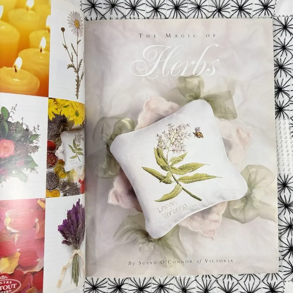 VTG Inspirations Embroidery Magazine 1999 Issue No 23 Goldwork Floral Cottage